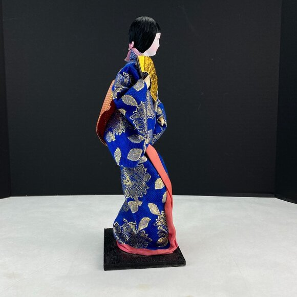 Vintage Japanese Geisha Kimono Doll 14" - Picture 8 of 11